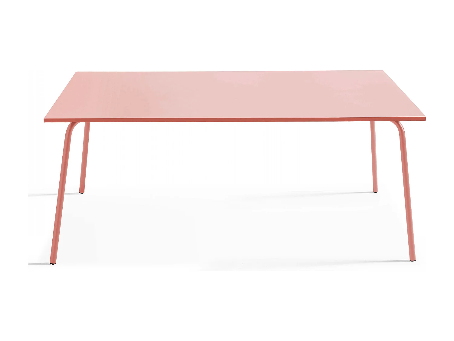 Tuinset met tafel en 6 kleistoelen