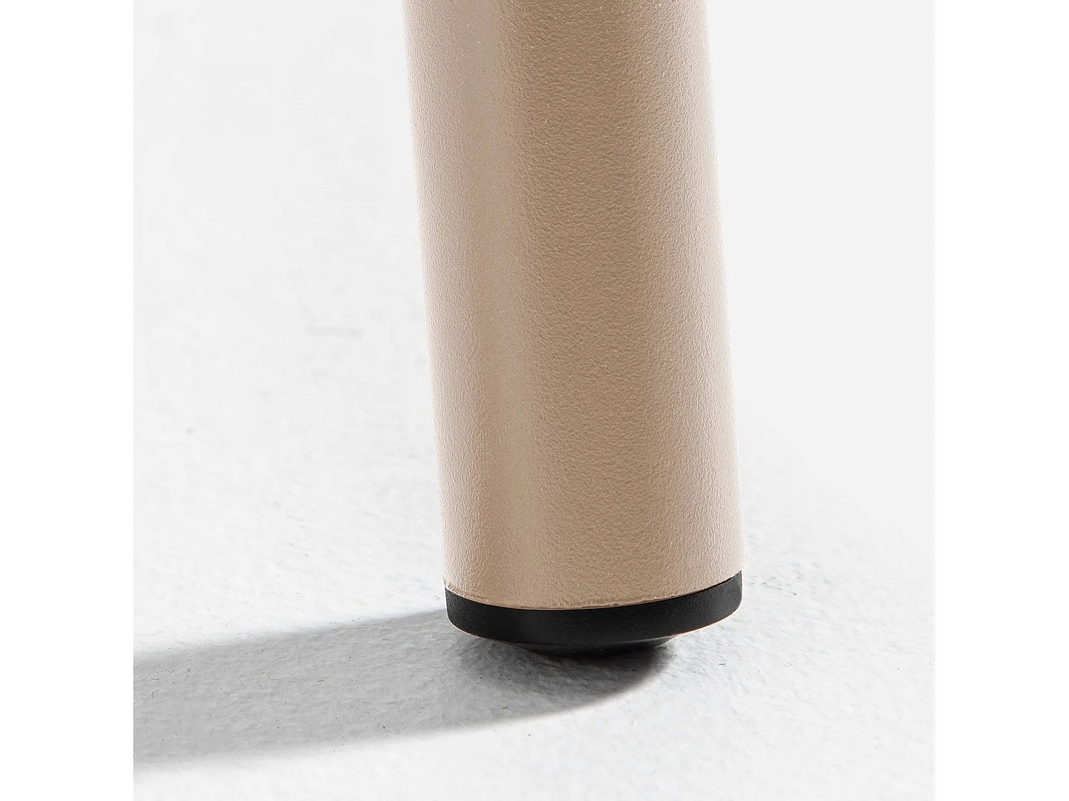 Ensemble table de jardin et 8 chaises bistrot en acier taupe - Palavas