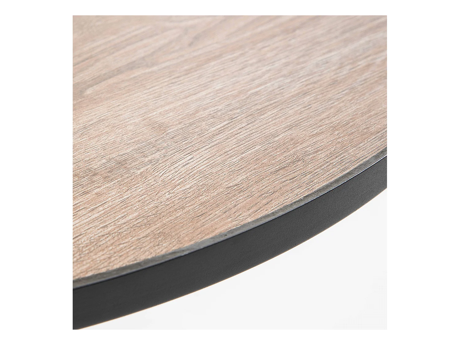 Ensemble de terrasse table ronde bois et 4 chaises  - Tivoli