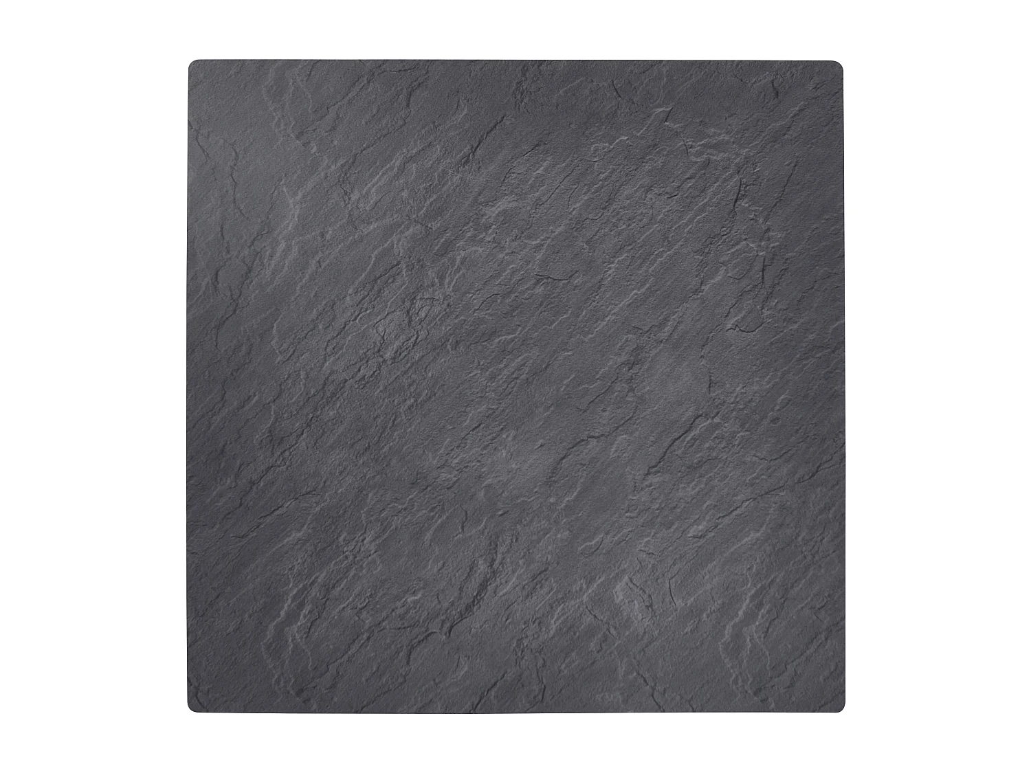 Ensemble table haute stratifié gris et 2 chaises hautes taupe