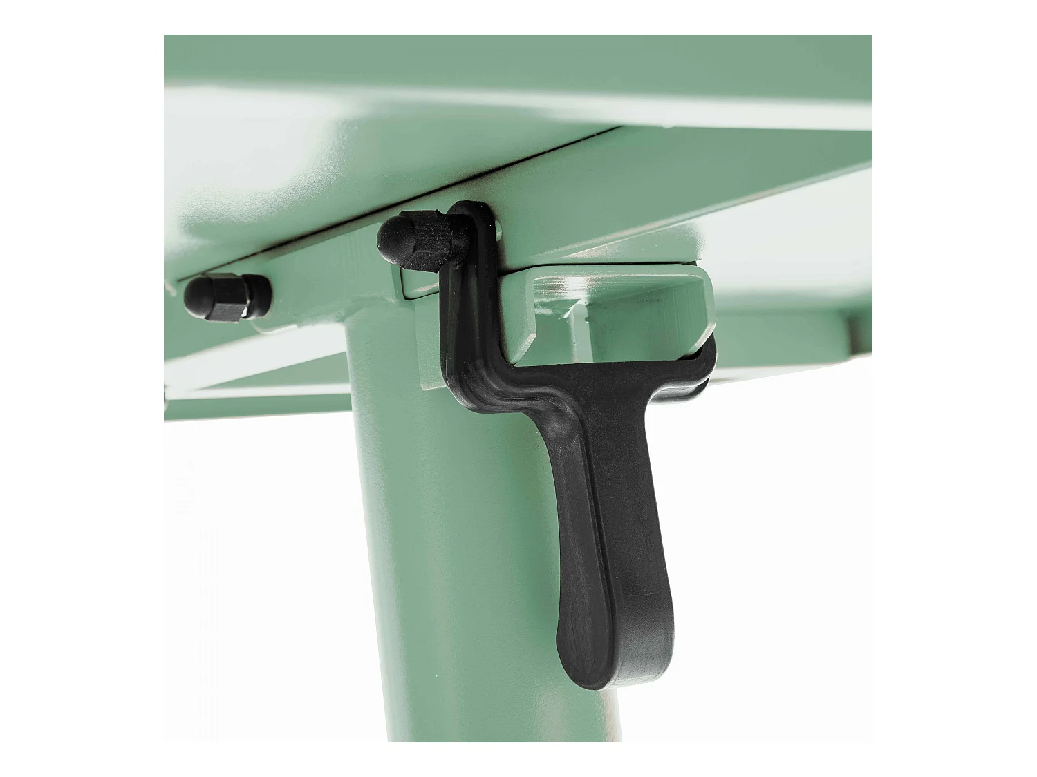 Ensemble table de jardin inclinable et 2 chaises bistrot vert sauge - Palavas