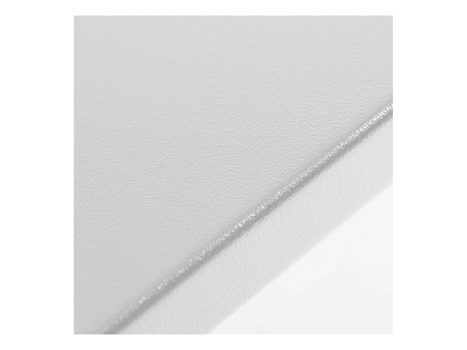 Ensemble table de jardin et 6 fauteuils en métal blanc - Palavas