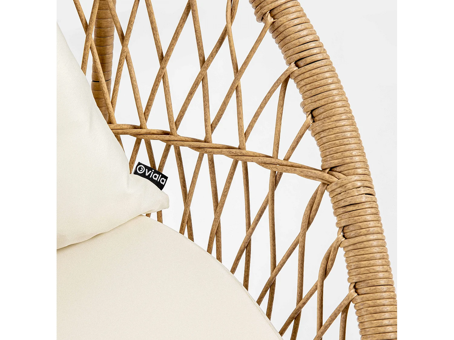 Canapé de jardin en résine tressée