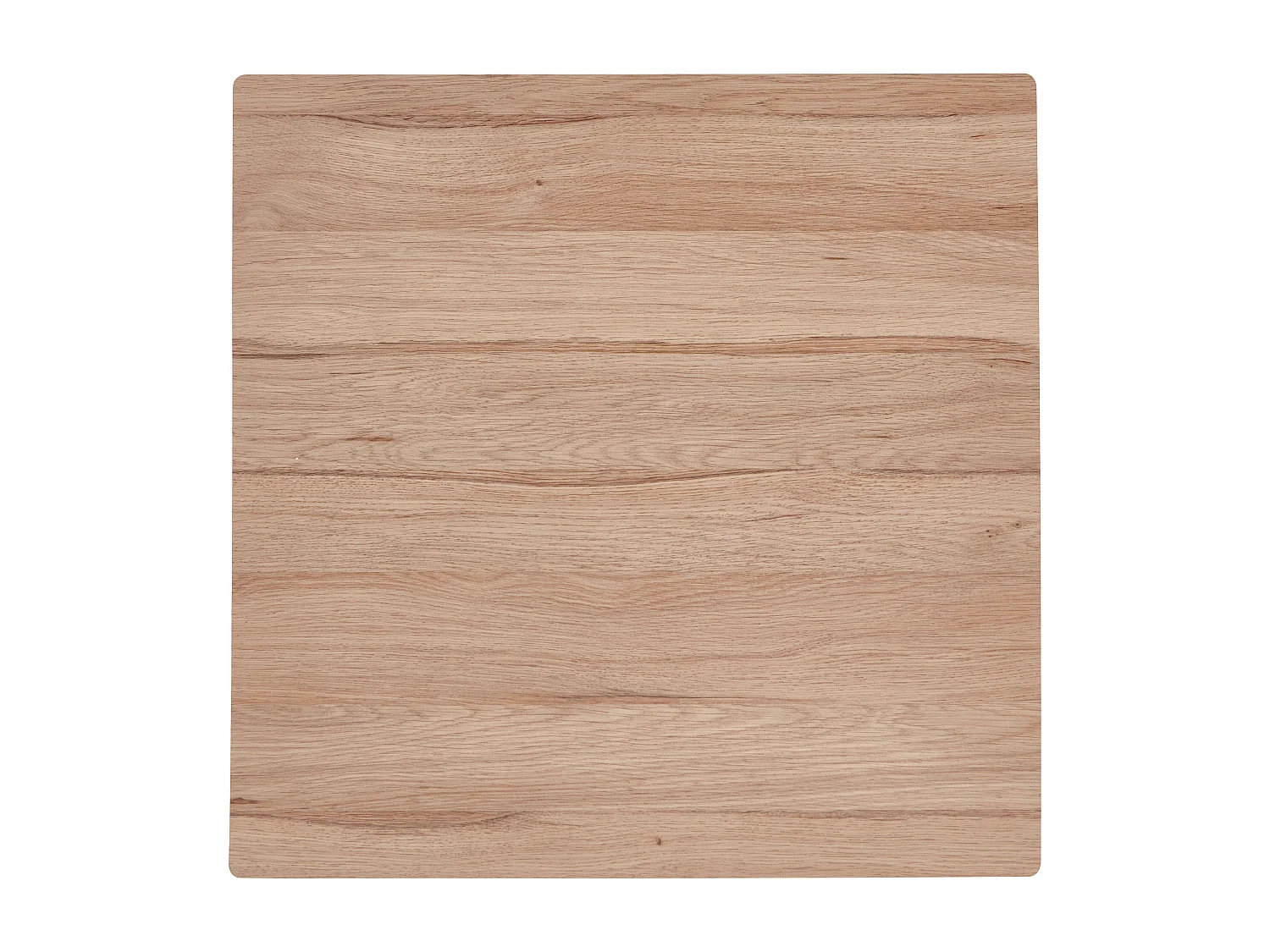 Ensemble table haute stratifié chêne clair et 2 chaises hautes gris