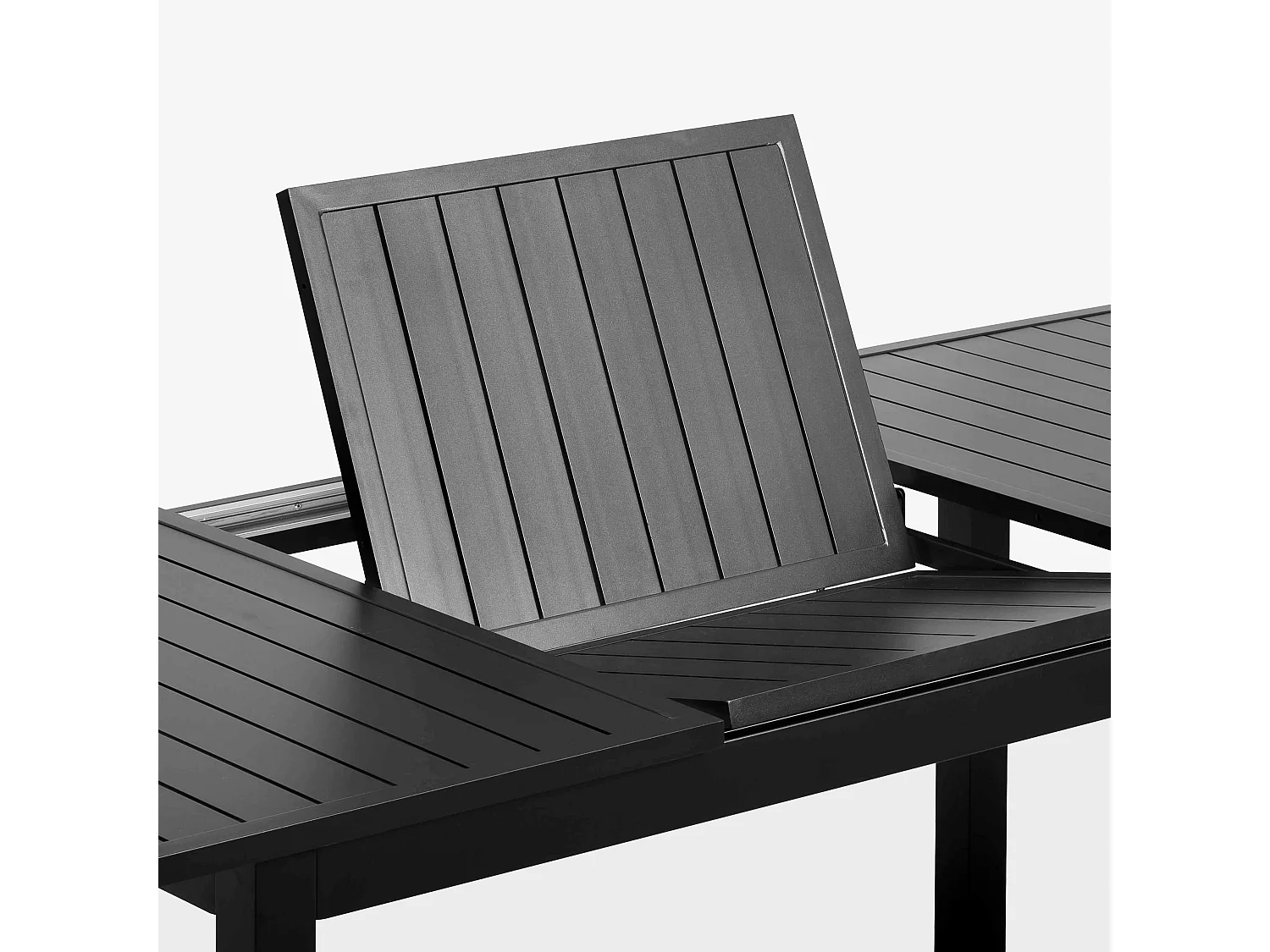 Ensemble table de jardin en aluminium avec 8 chaises