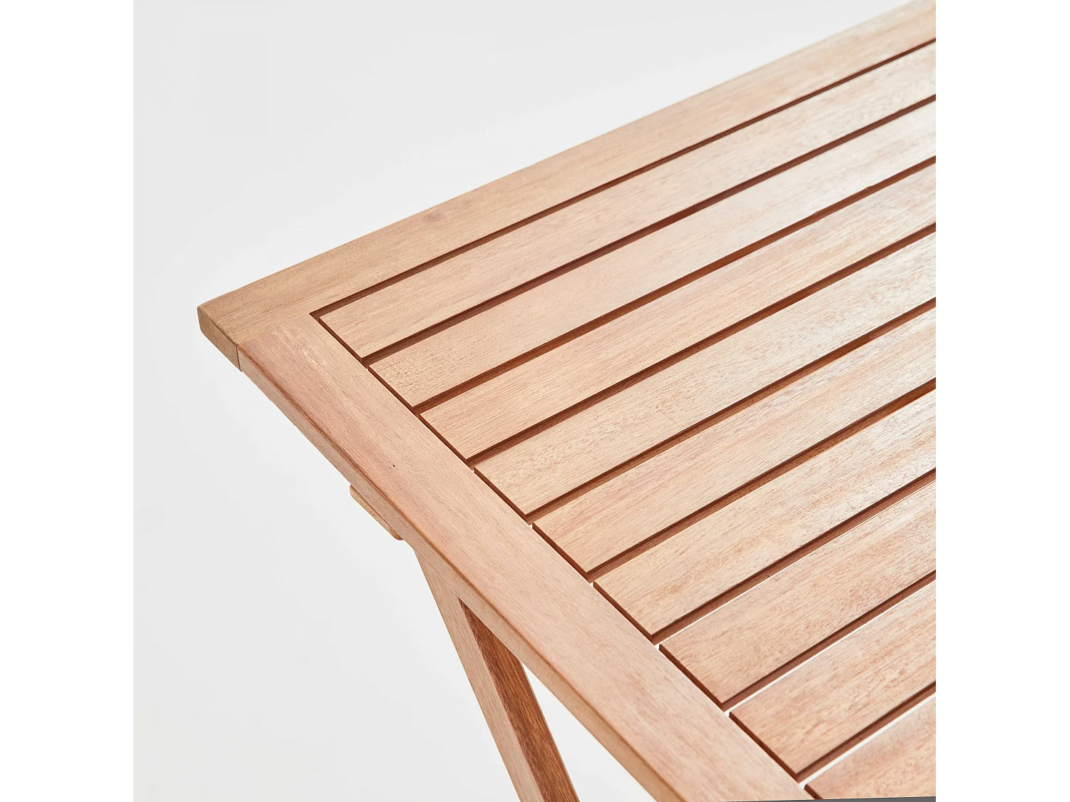 Ensemble table carrée pliante et 2 chaises pliantes noir