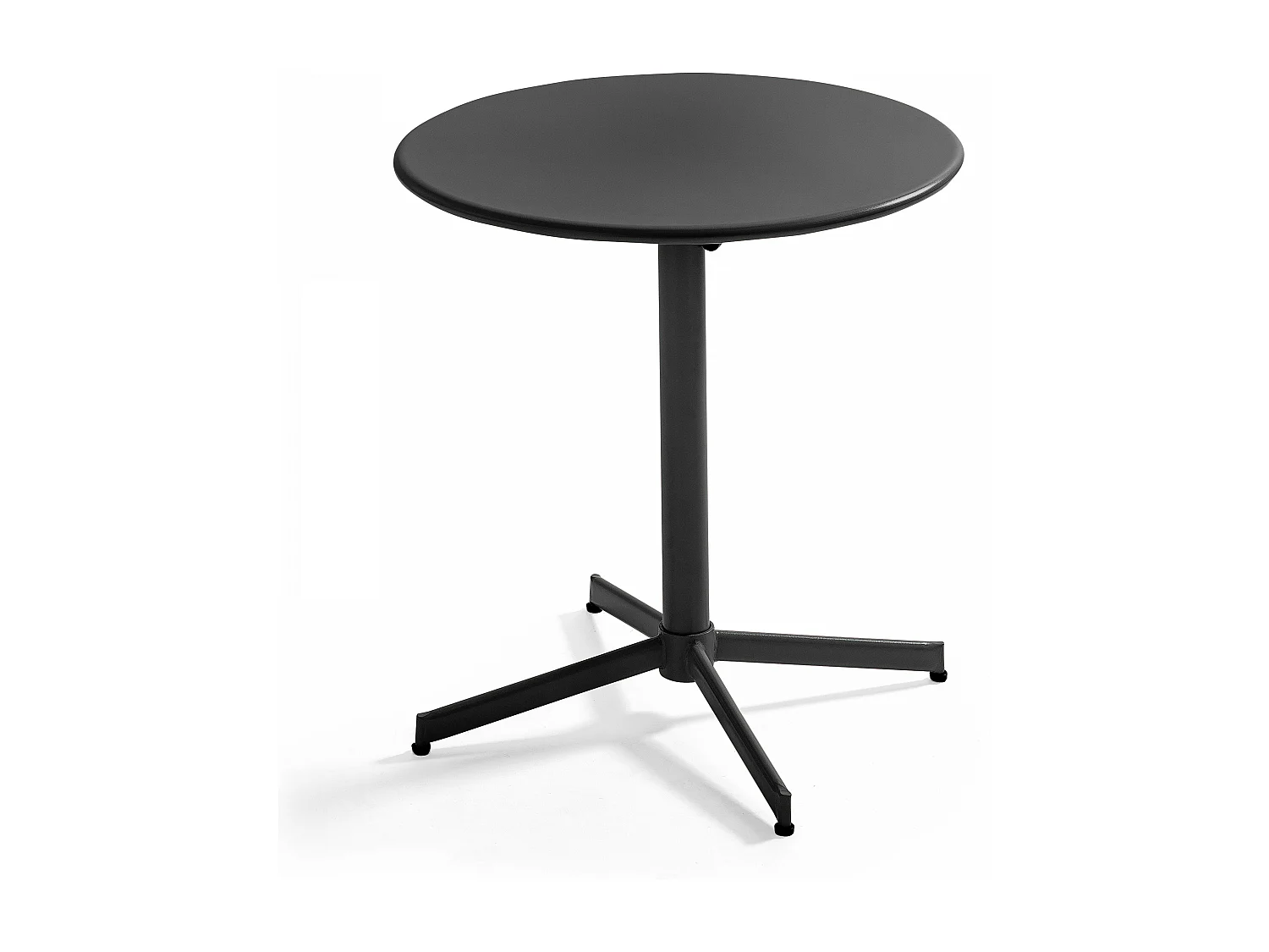 Ensemble table de jardin et 2 fauteuils métal anthracite - Palavas