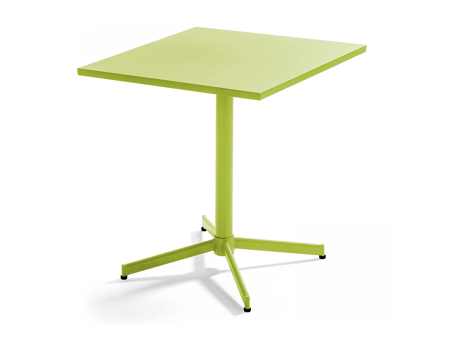 Ensemble table inclinable de jardin et 2 chaises vert - Palavas