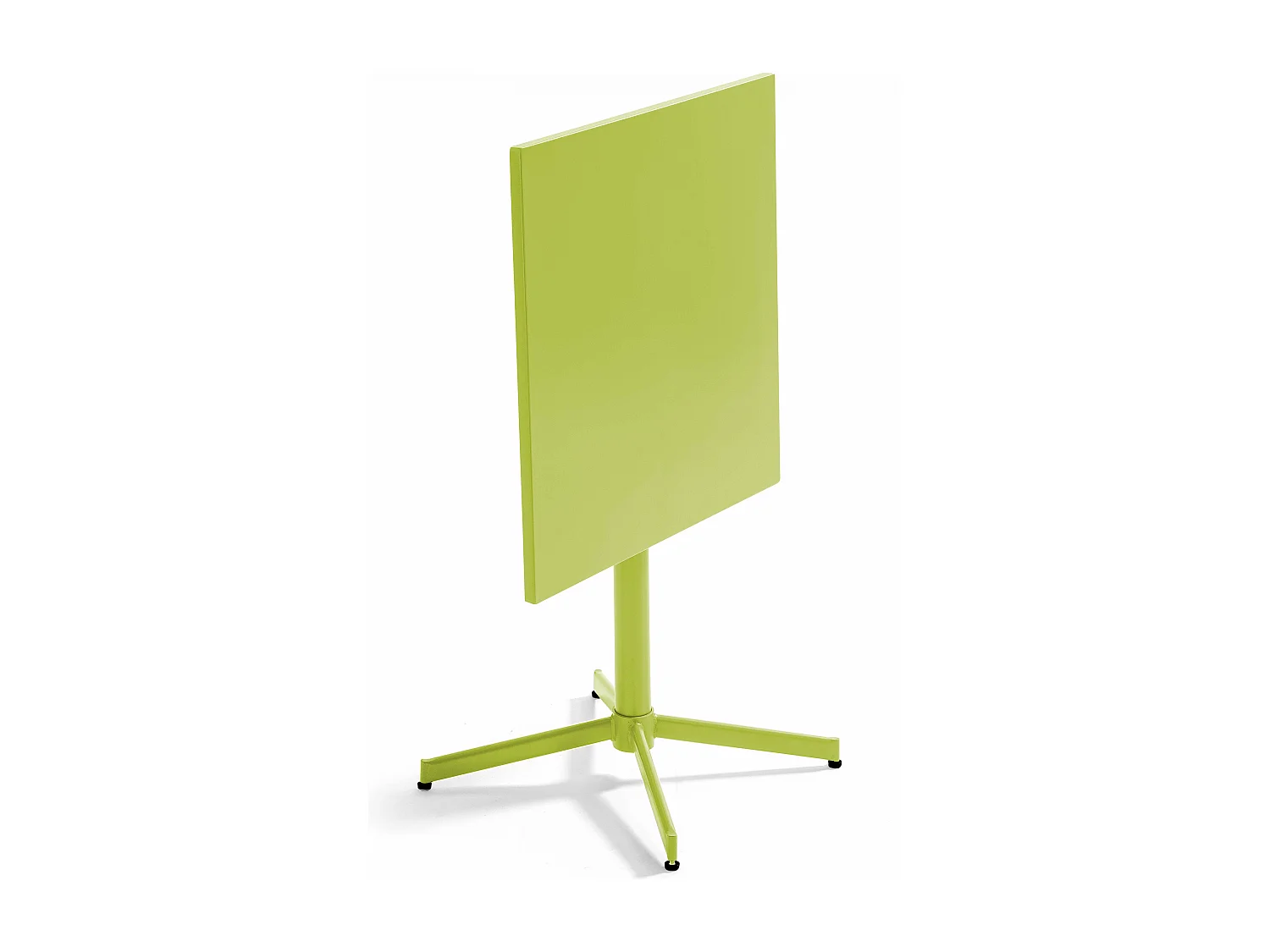 Ensemble table inclinable de jardin et 2 chaises vert - Palavas