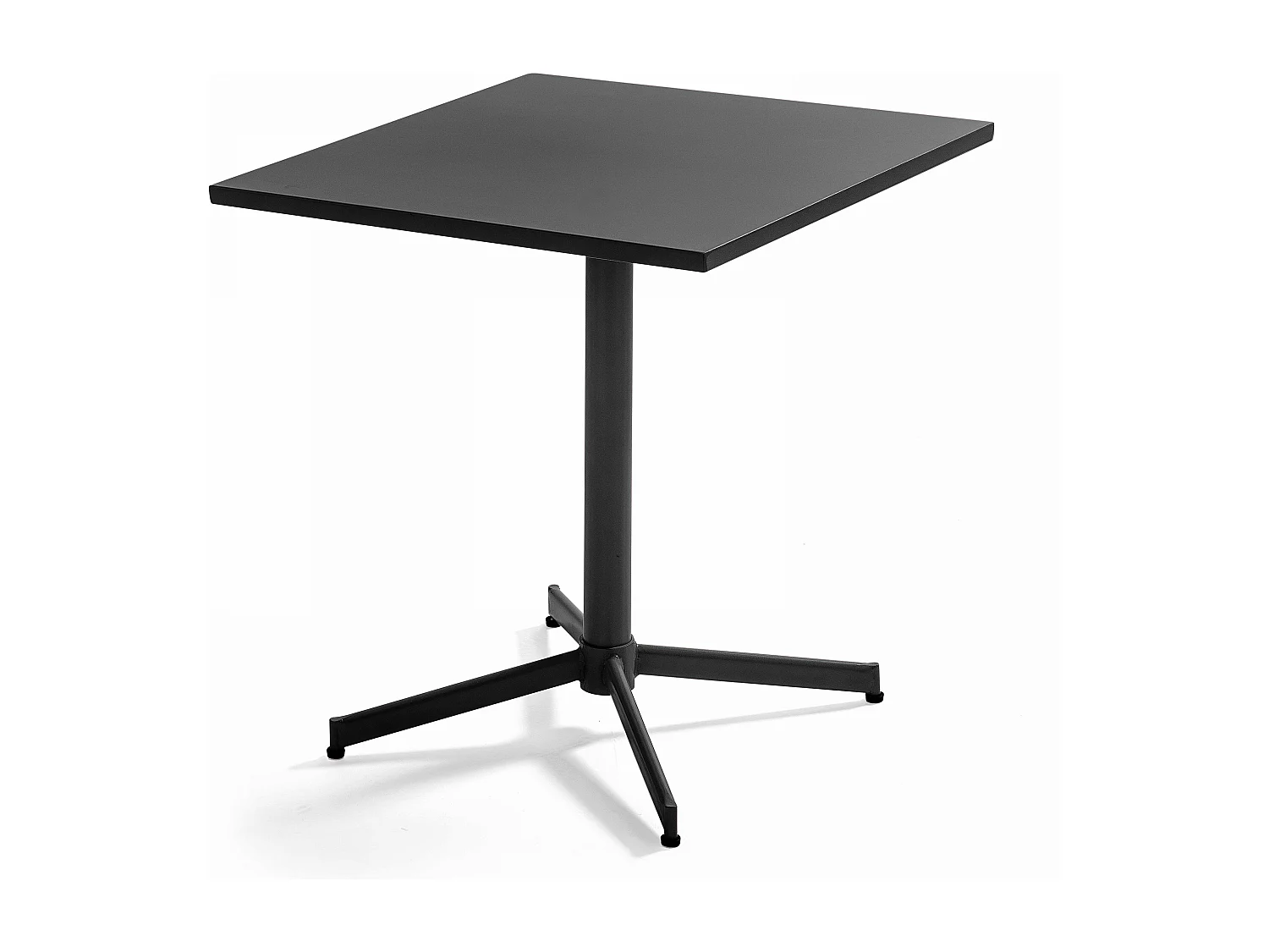 Tuinset met verstelbare tafel en 2 grijze stoelen