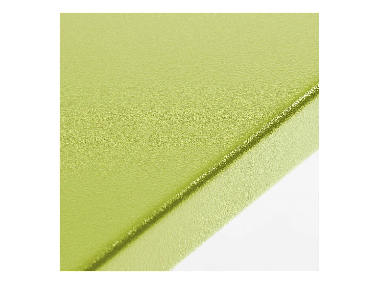 Ensemble table de jardin carrée et 2 chaises acier vert - Palavas