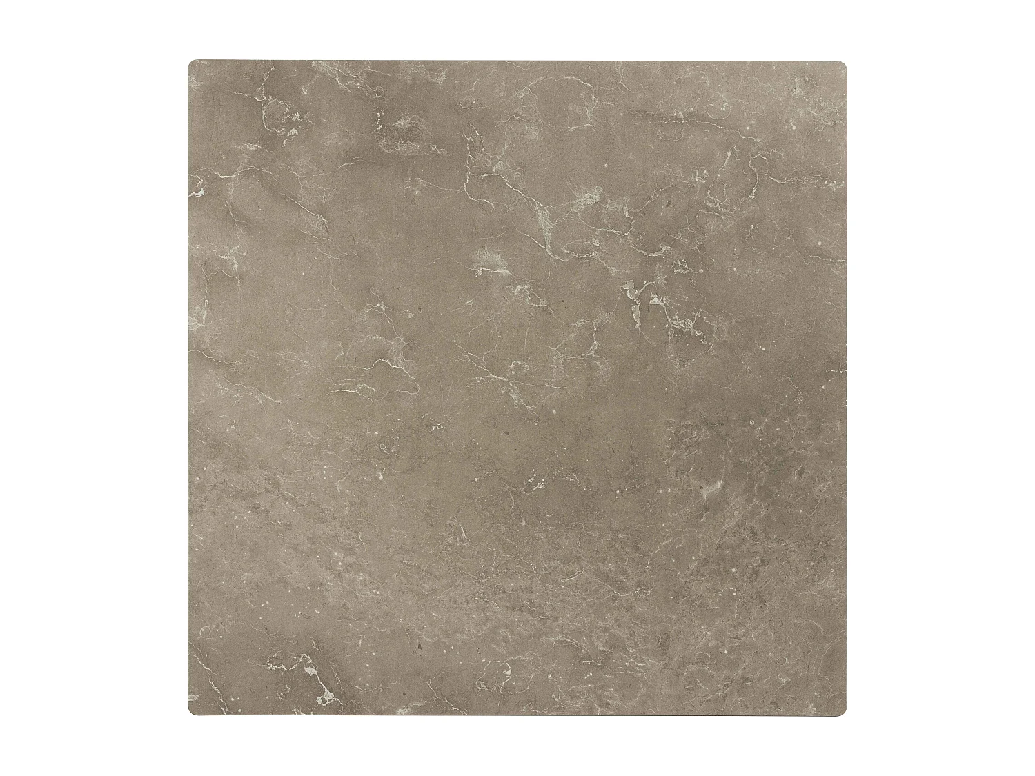 Ensemble table terrasse stratifié marbre et 2 fauteuils gris