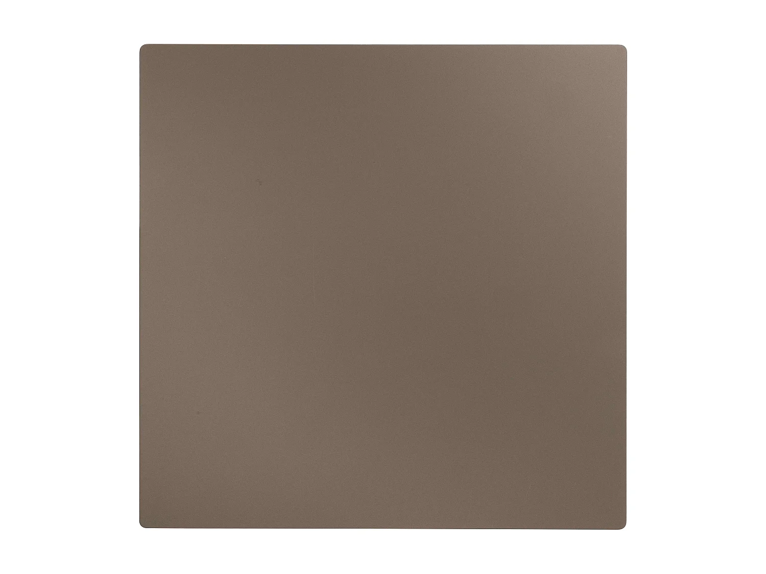 Ensemble table haute stratifié taupe et 2 chaises hautes gris