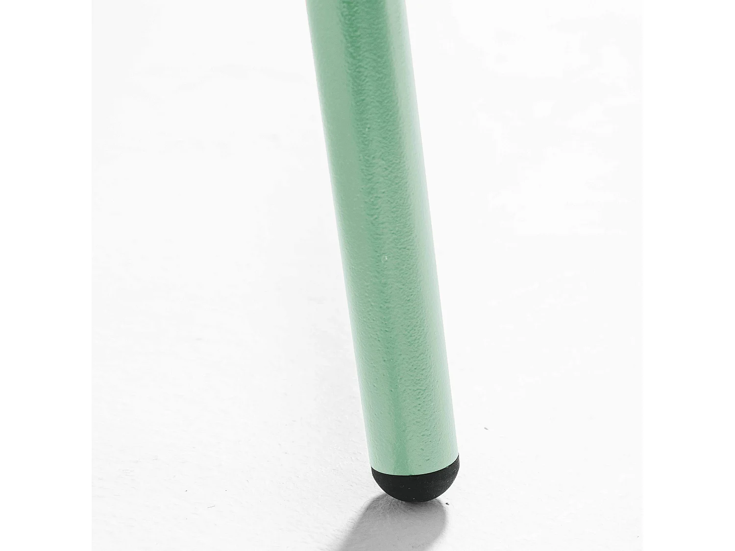 Table basse de jardin acier vert sauge 90 x 50 cm - Palavas