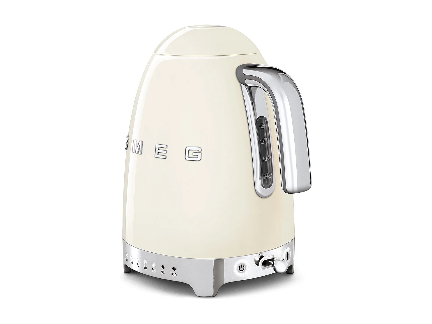 Bouilloire réglable Année 50 1,7 l crème