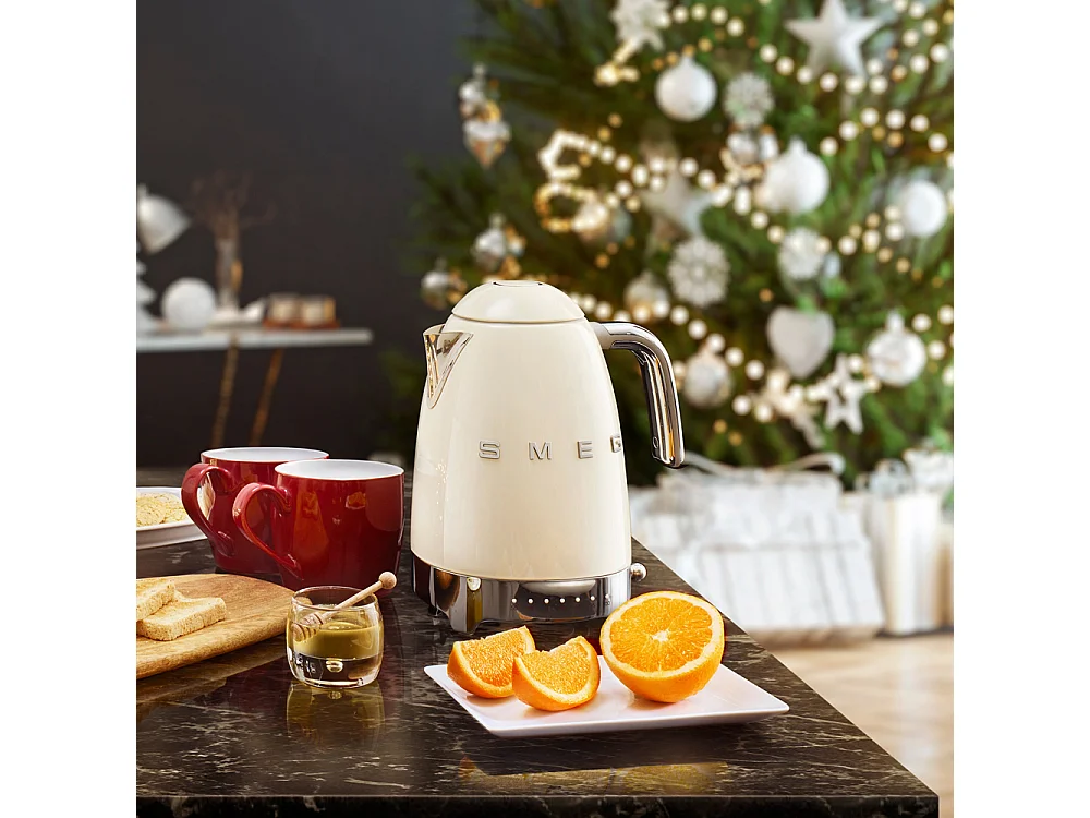 Bouilloire réglable Année 50 1,7 l crème