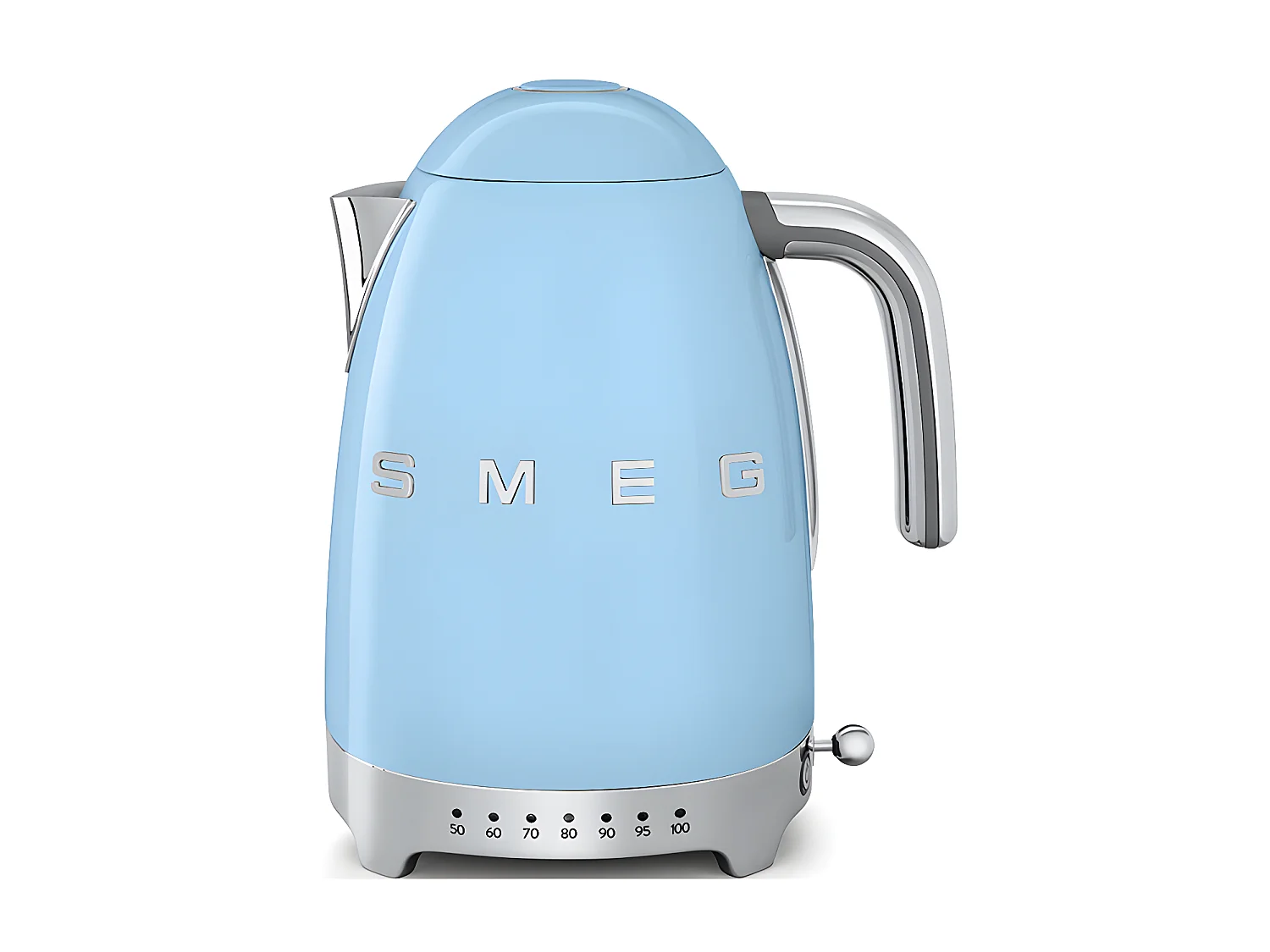 Smeg Bouilloire sans fil 1.7l 2400w bleu pastel - klf04pbeu
