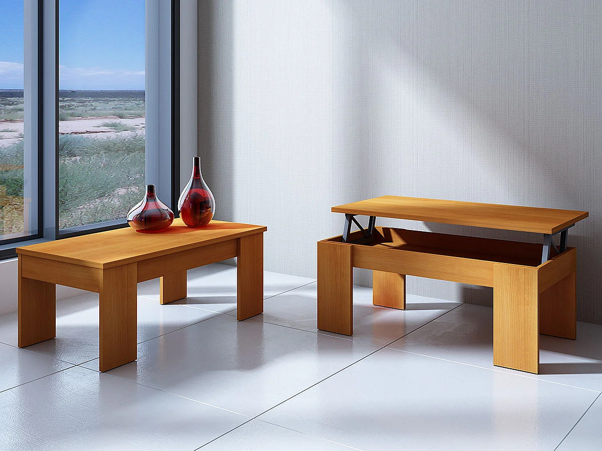 Mesa de Centro Lift (Elevação)(Cerejeira)