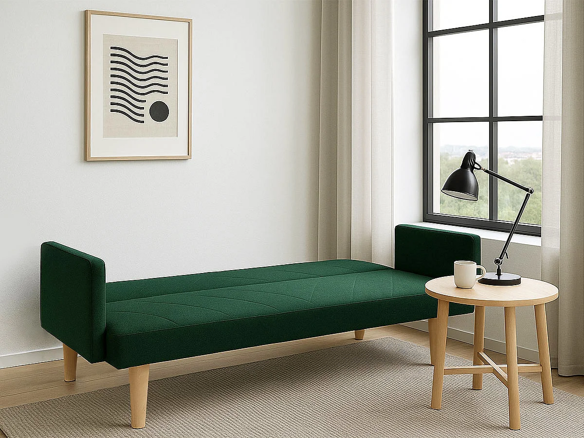 Sofá cama Cosmos (verde)