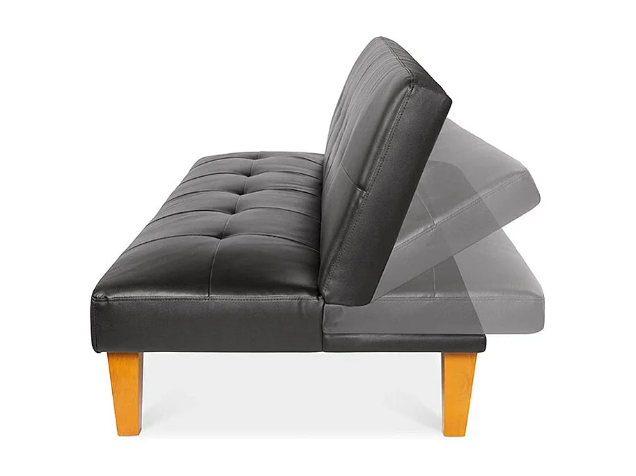 Sofa Cama Tristar (Preto)