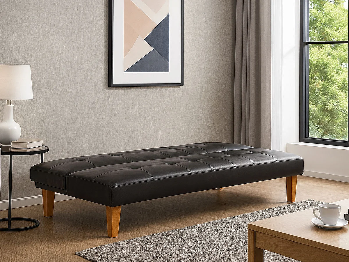 Sofa Cama Tristar (Preto)