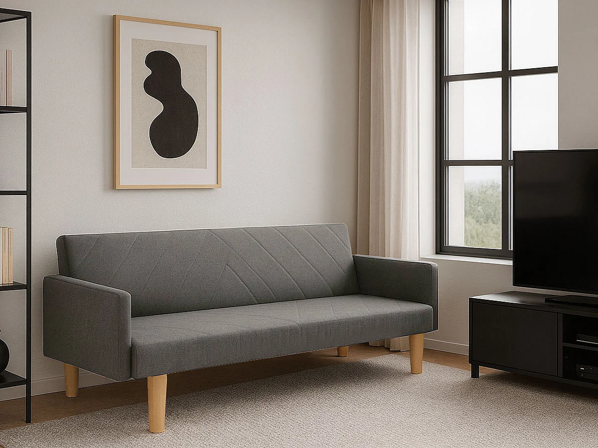 Sofa Cama Cosmos (Cinza)