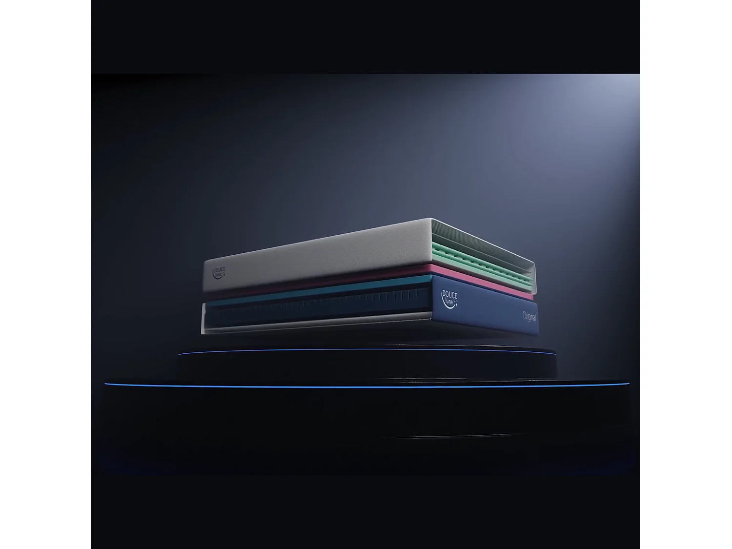 Le Matelas Original Mémoire de Forme Déhoussable 150x190 cm - Douce Lune