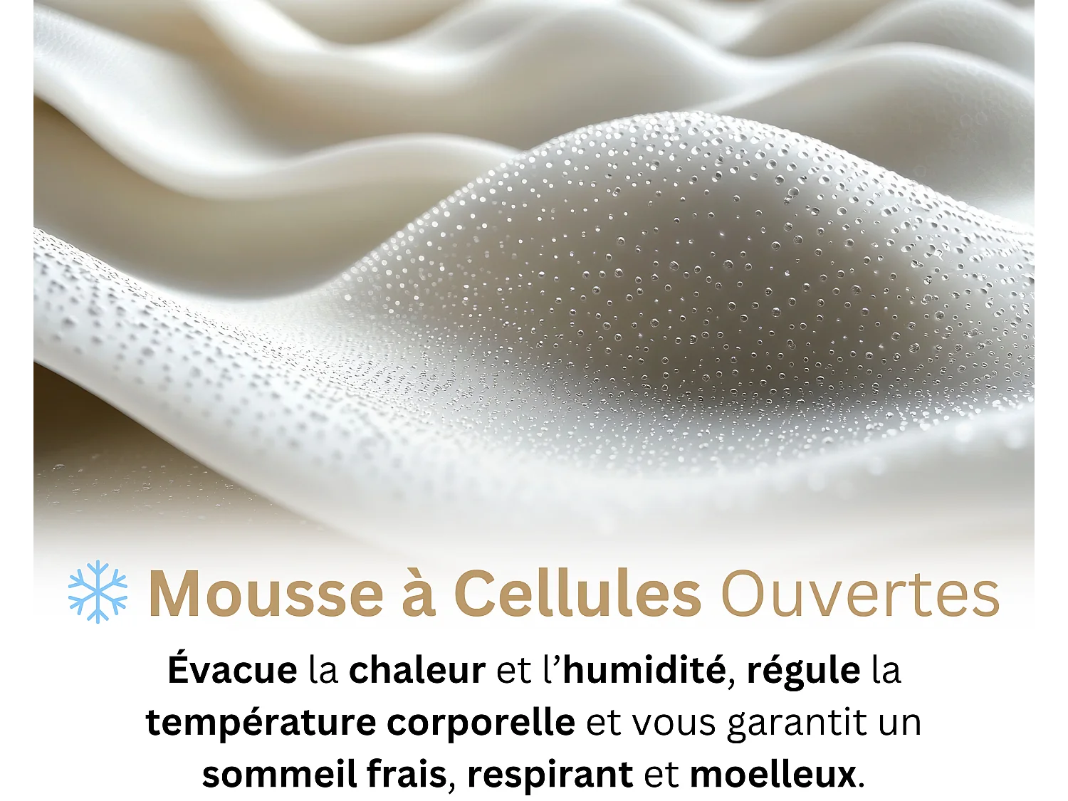 Matelas 140x200 2 Places Prometheus - Hybride : Ressorts Ensachés et Mémoire de Forme 60 kg/m³ Haute Qualité - Contre le Mal de Dos - Ép. 28 Cm