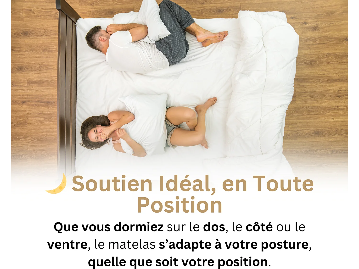 Matelas 90x190 Enfant et Adulte 1 Place Prometheus - Hybride : Ressorts Ensachés et Mémoire de Forme 60 kg/m³ Haute Qualité - Contre le Mal de Dos - Ép. 28 Cm