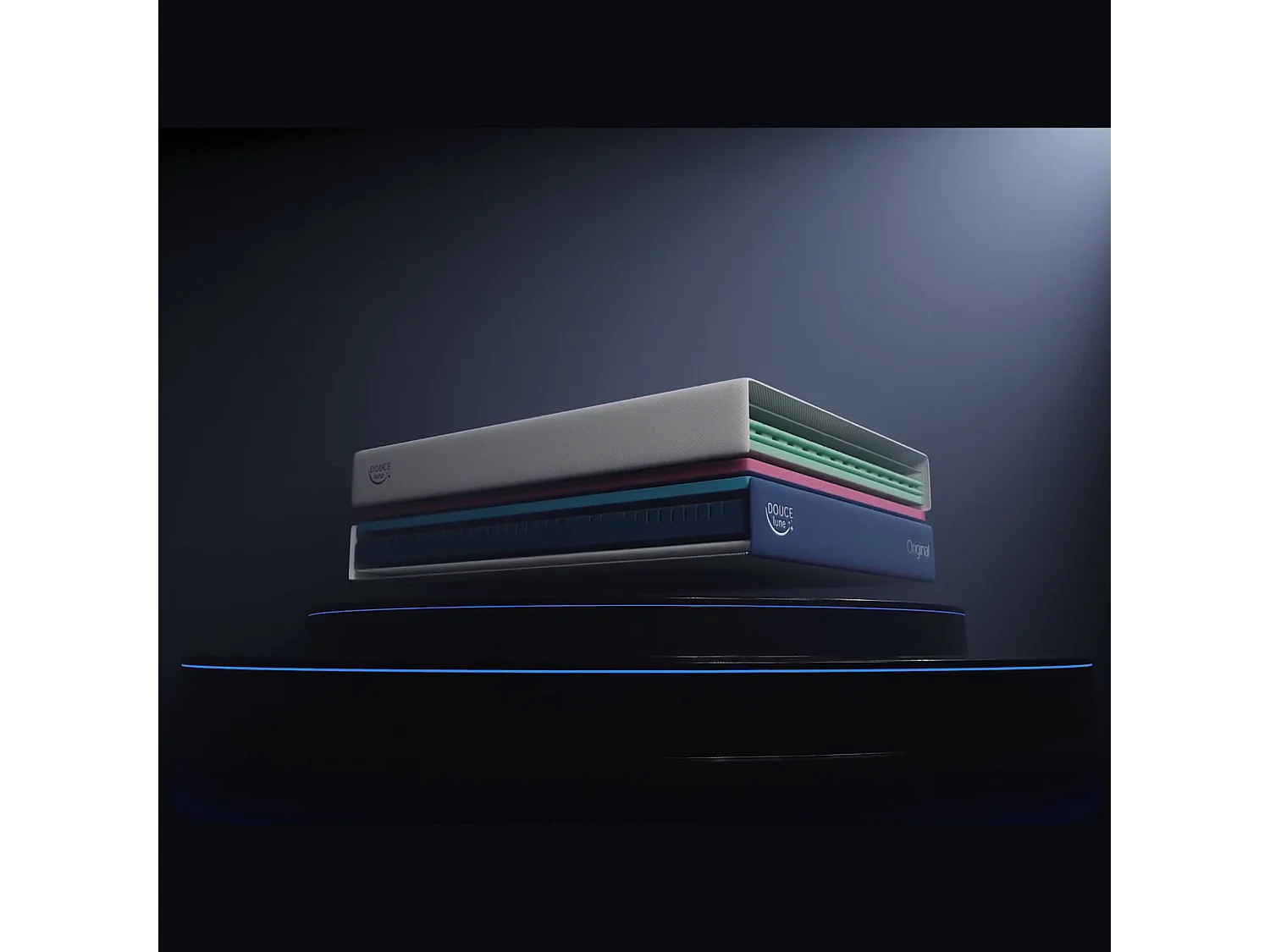 Le Matelas Original Mémoire de Forme Déhoussable 150x200 cm - Douce Lune