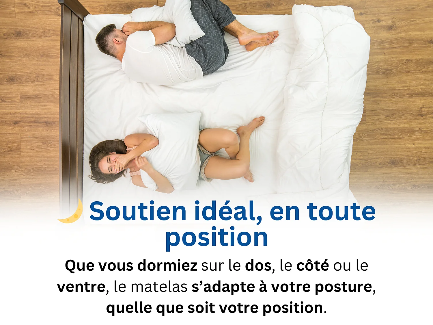 Matelas 80x200 Enfant et Adulte 1 Place  Ondine - Mémoire de Forme 60 kg/m³ Haute Densité Enrichie avec Microcapsules De Gel Rafraîchissantes - Ergonomique