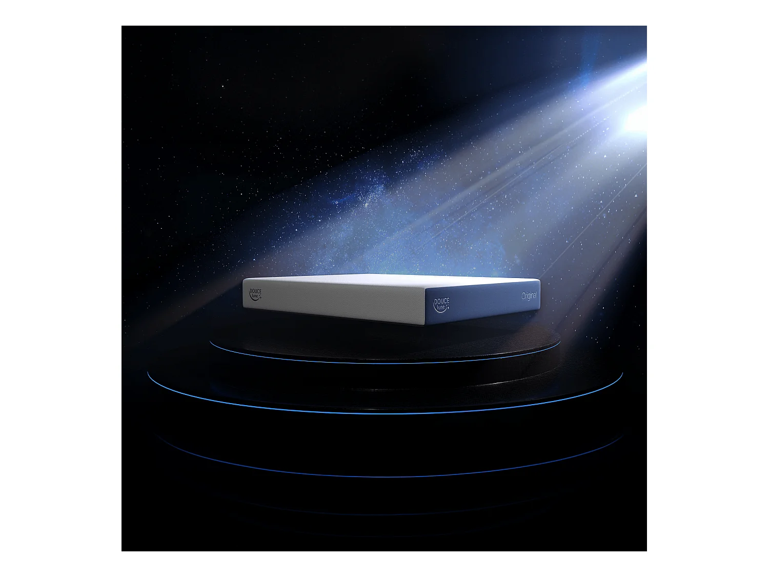 Le Matelas Original Mémoire de Forme Déhoussable 160x200 cm - Douce Lune