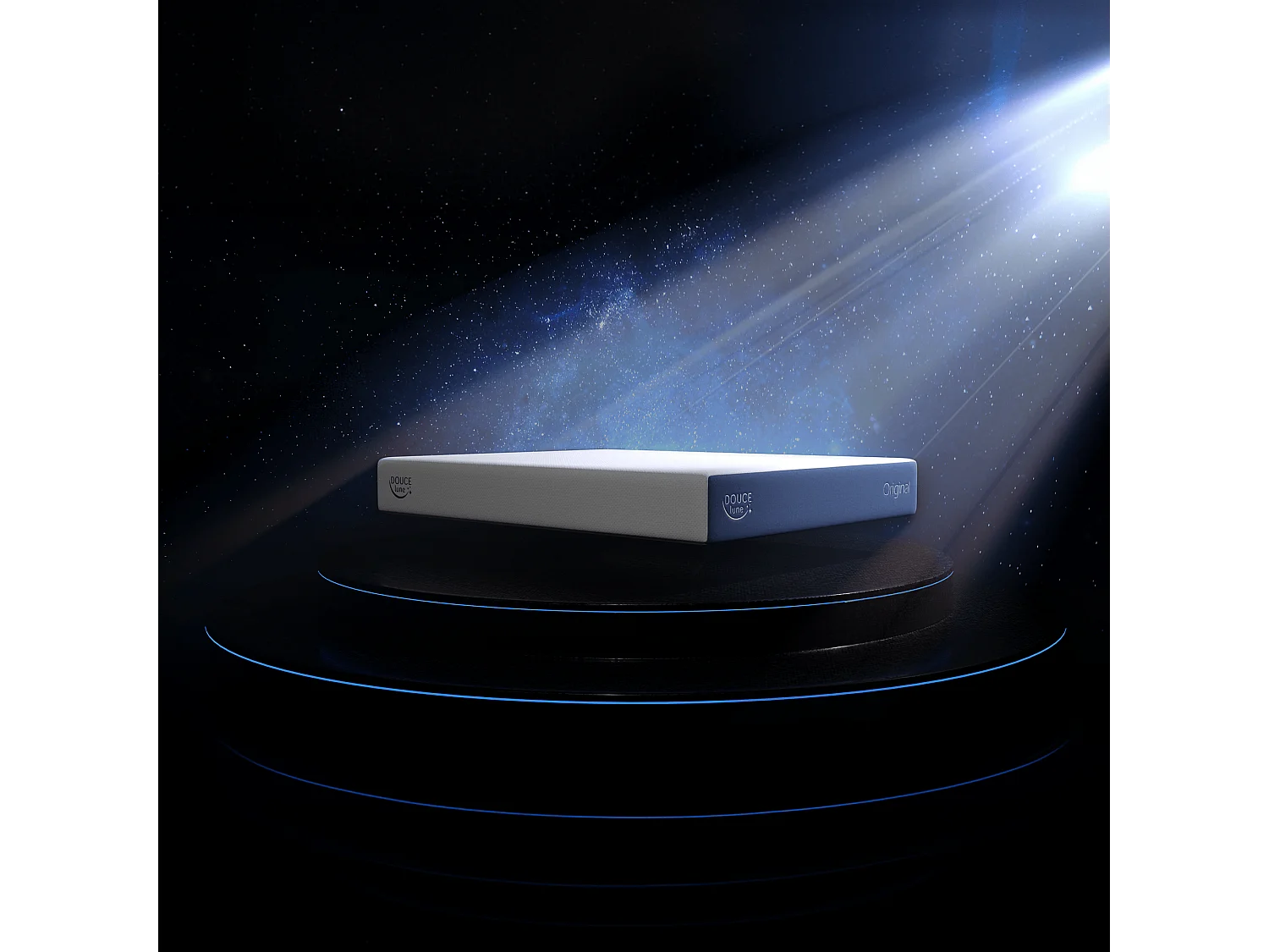 Le Matelas Original Mémoire de Forme Déhoussable 160x200 cm - Douce Lune