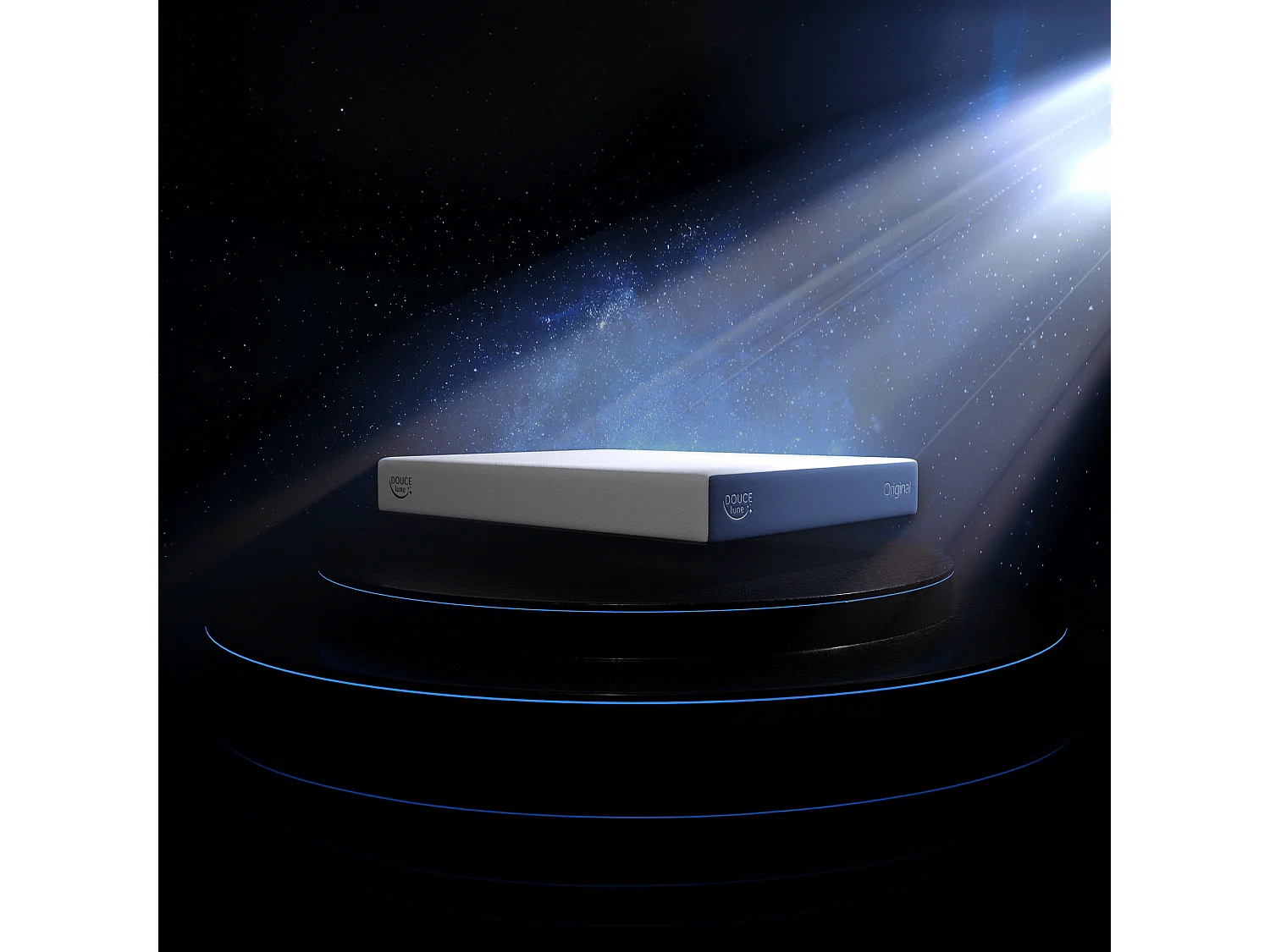 Le Matelas Original Mémoire de Forme Déhoussable 90x190 cm - Douce Lune