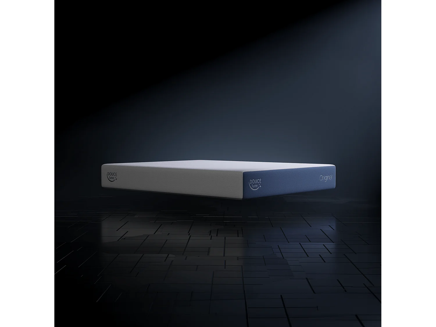 Le Matelas Original Mémoire de Forme Déhoussable 90x190 cm - Douce Lune
