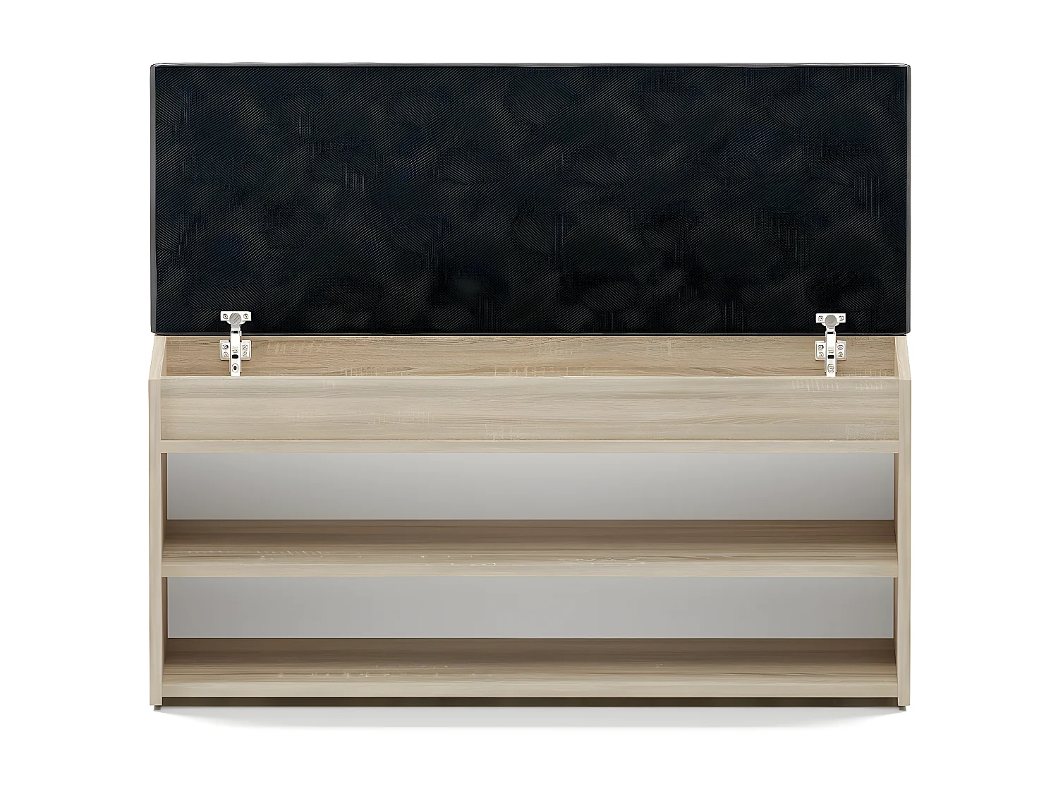 PARMI - Meuble à chaussures style scandinave entrée - 100x35x49 cm - Banc avec rangement