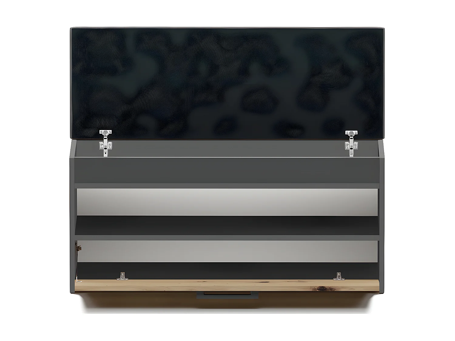 PARMI - Scarpiera da corridoio in stile scandinavo - 100x35x49 - Panca con spazio di archiviazione