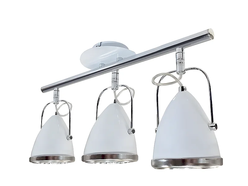 OLIVER - Faretto da soffitto a tre lampade - 3xGU10 - 5,5W - 450 lm