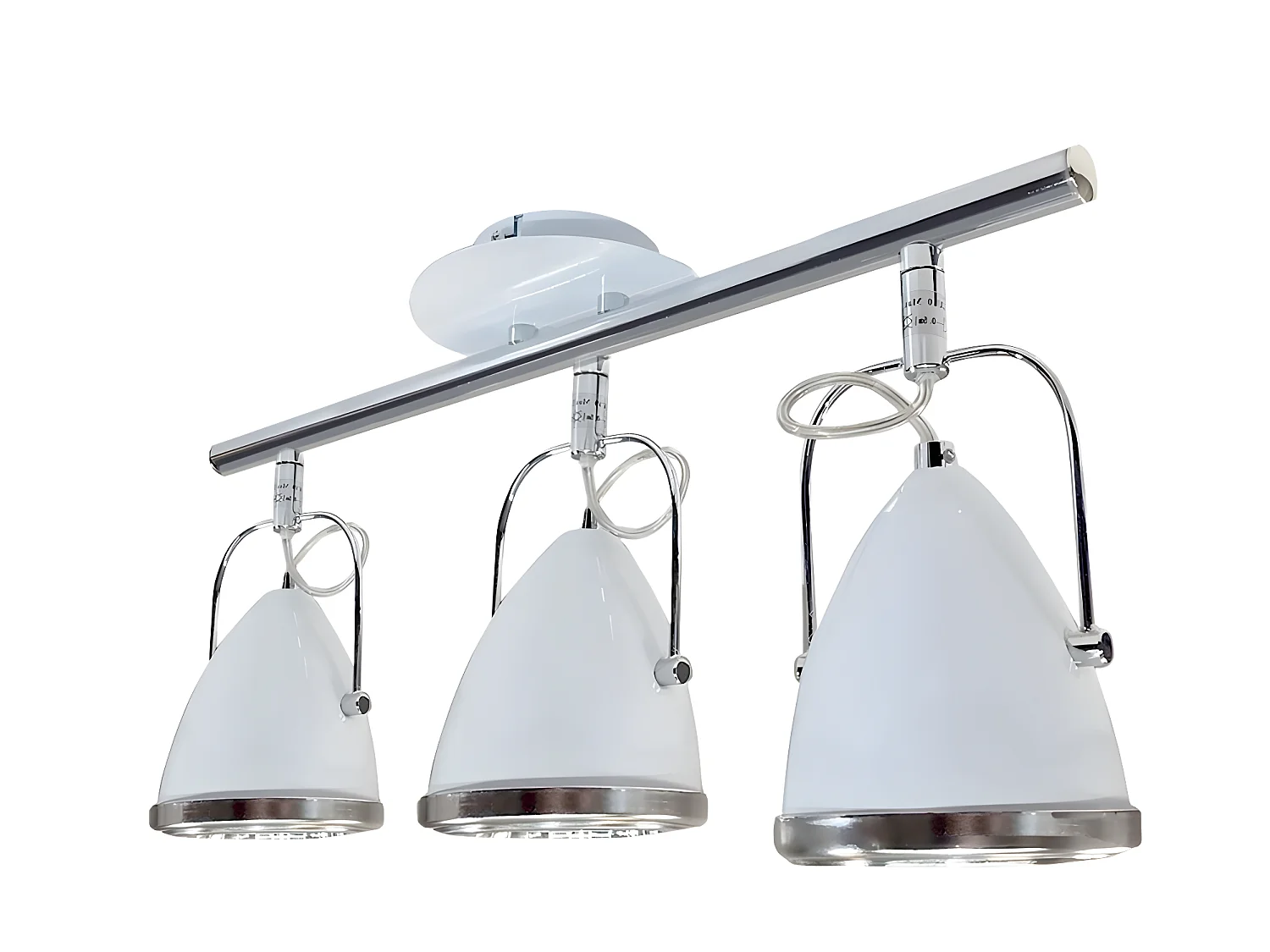 OLIVER - Faretto da soffitto a tre lampade - 3xGU10 - 5,5W - 450 lm