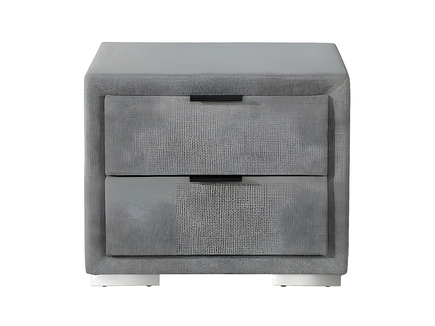 Bett Levanter/160x200/Stoff-Grau