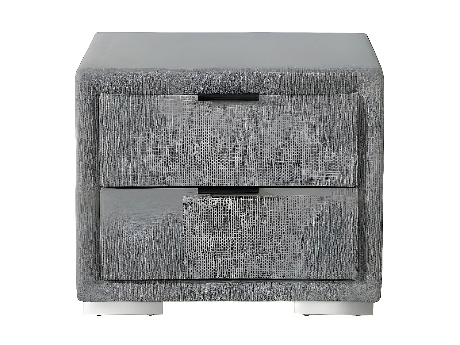 Bett Levanter/160x200/Stoff-Grau