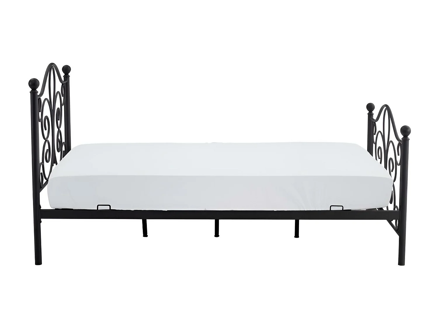 Letto Panama S/120x200/Metallo-Nero