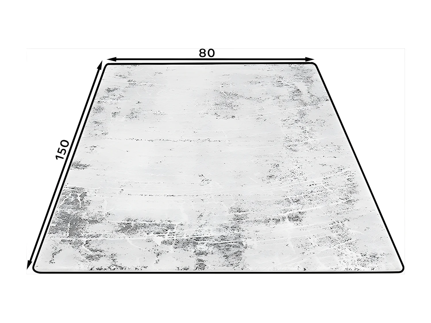 Bett Scandino/160x200/Stoff-Grau