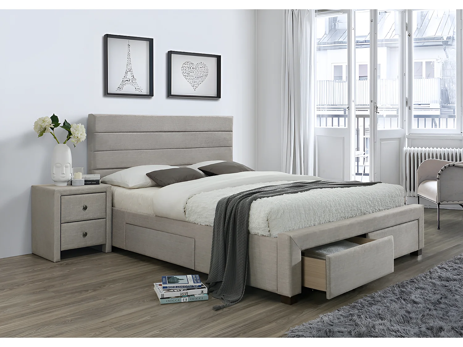 Lit Kayleon/160x200/Tisu-Beige