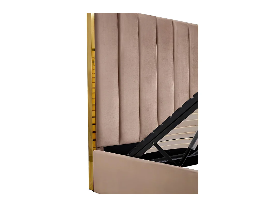 Lit Palazzo/160x200/Tissu-Beige