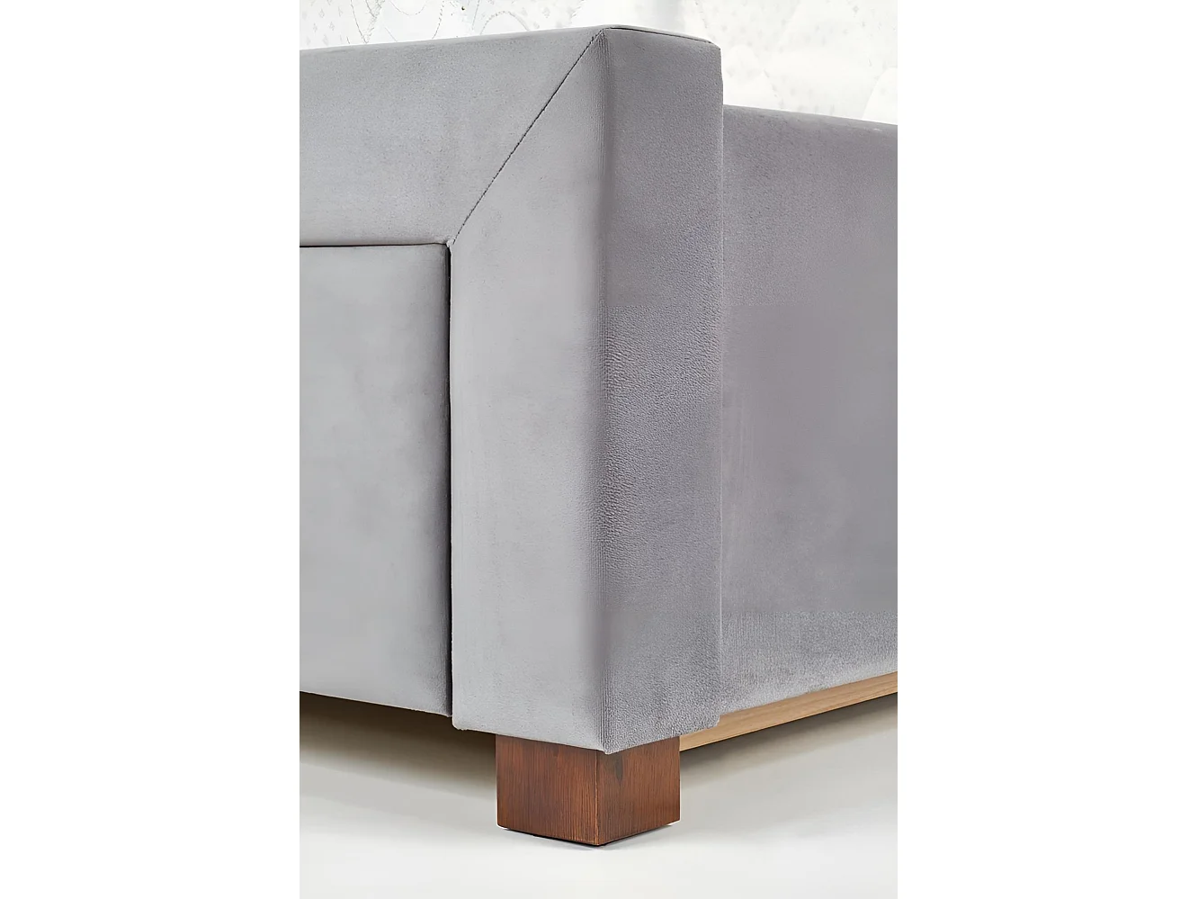 Lit Sabrina/160x200/Tissu-Gris