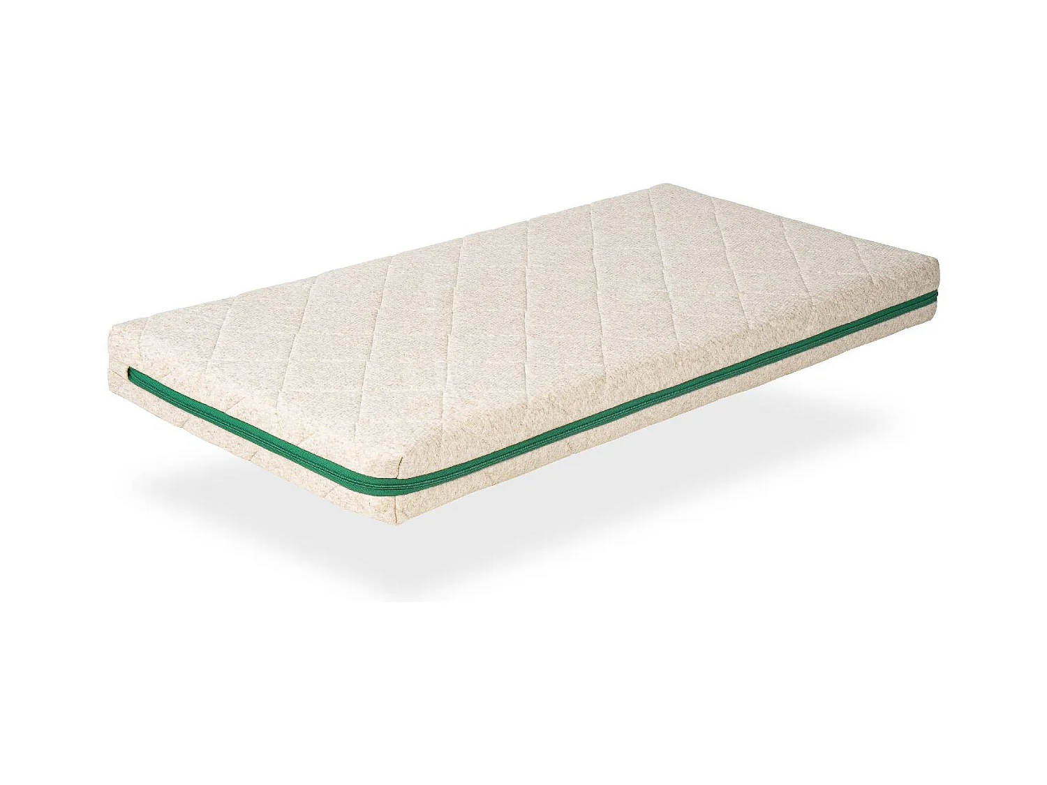 Materasso culla 60x120 ORGANIC DUO BABY Altezza 11 CM Sfoderabile, viscoelastico e traspirante