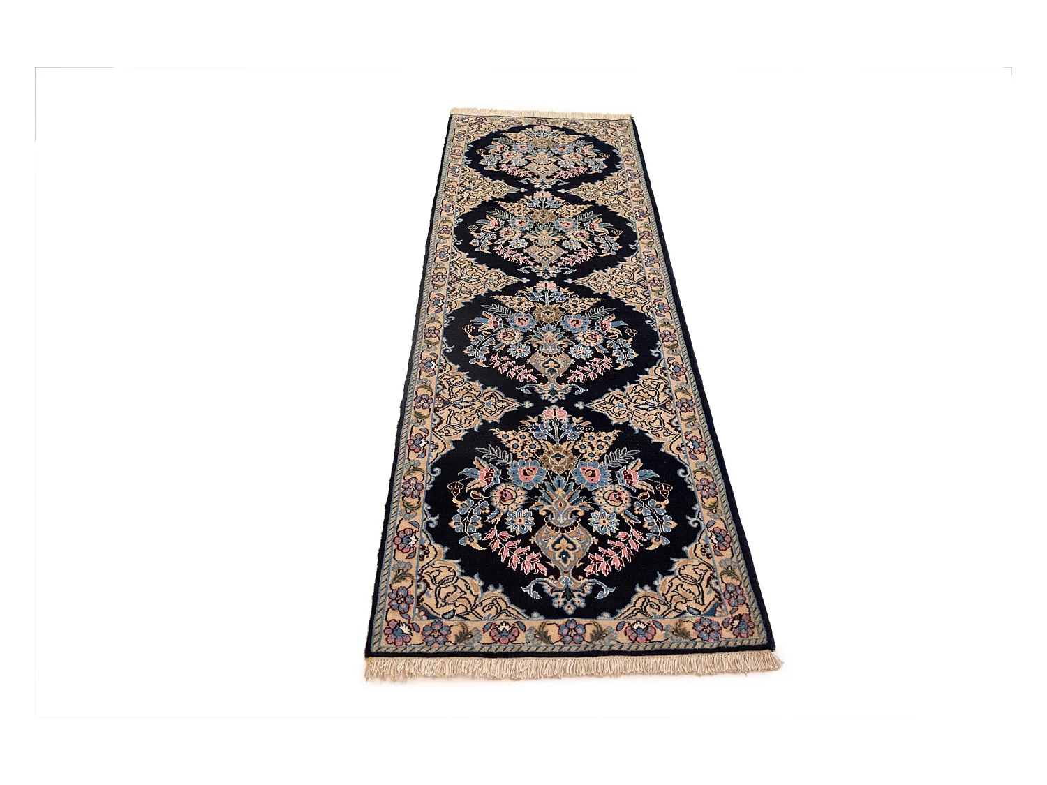 Loper-Woltapijt 393x76 Beige Kaizar