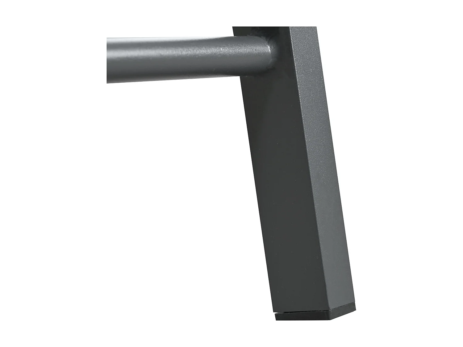 Salon de jardin en Aluminium - 6 places - 2 canapés et 1 table basse - Gris