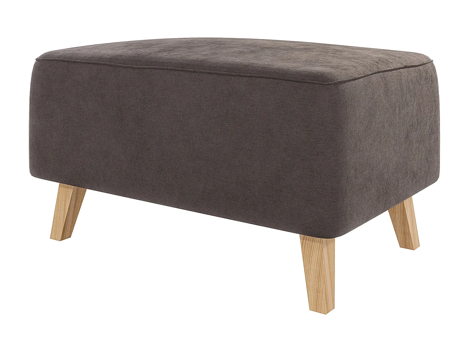 Fußhocker mit Holzbeinen im skandinavischen Stil Tristan